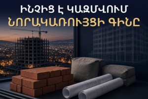 Ինչից է կազմվում նորակառույցի գինը