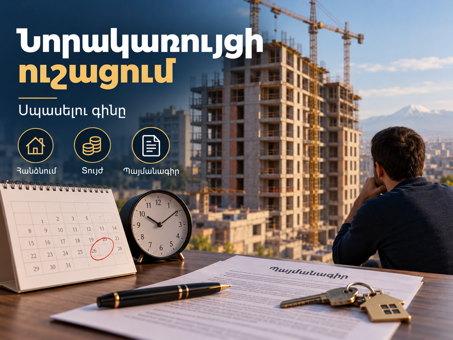 Բնակարանի հանձնման օրը անցել է․ երբ կարող է գնորդը տույժ պահանջել