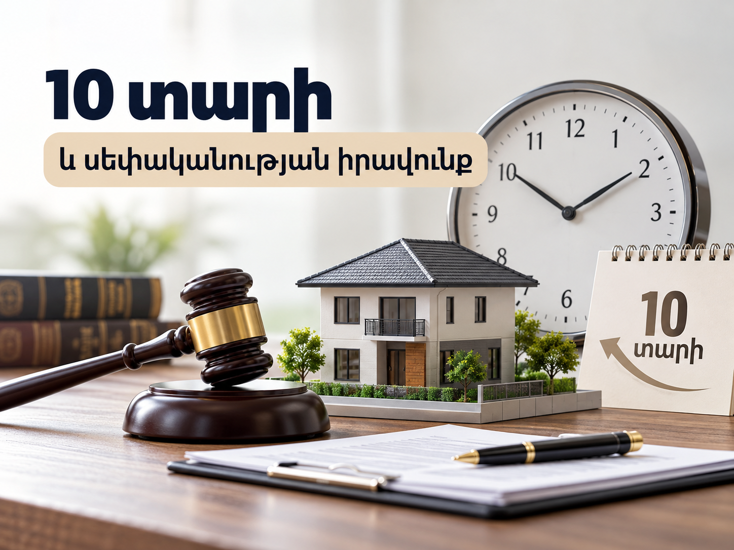Ձեռքբերման վաղեմությամբ գույքի սեփականացում․ ինչու միայն 10 տարին բավարար չէ