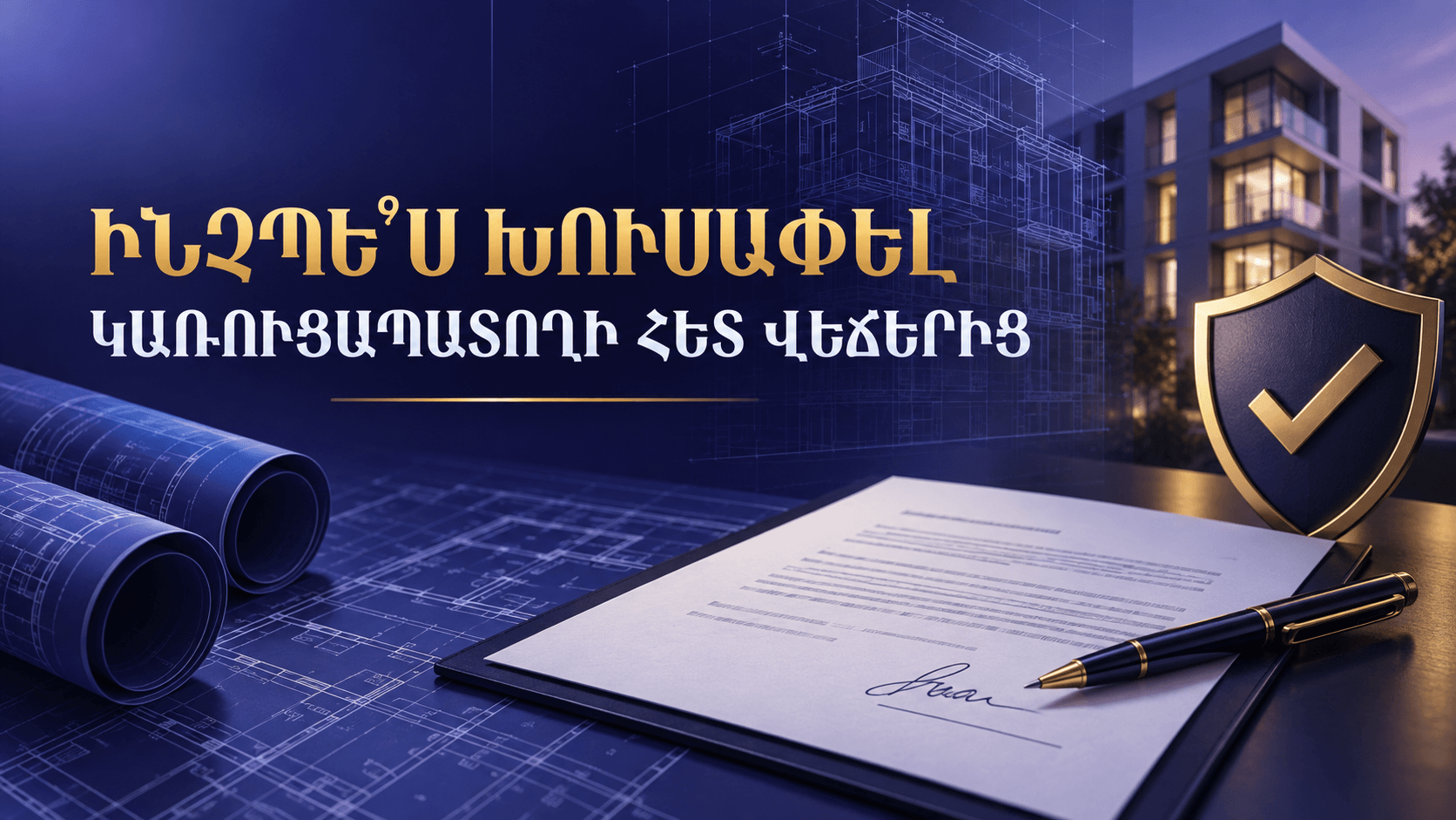 Ինչպես խուսափել կառուցապատողի հետ վեճերից