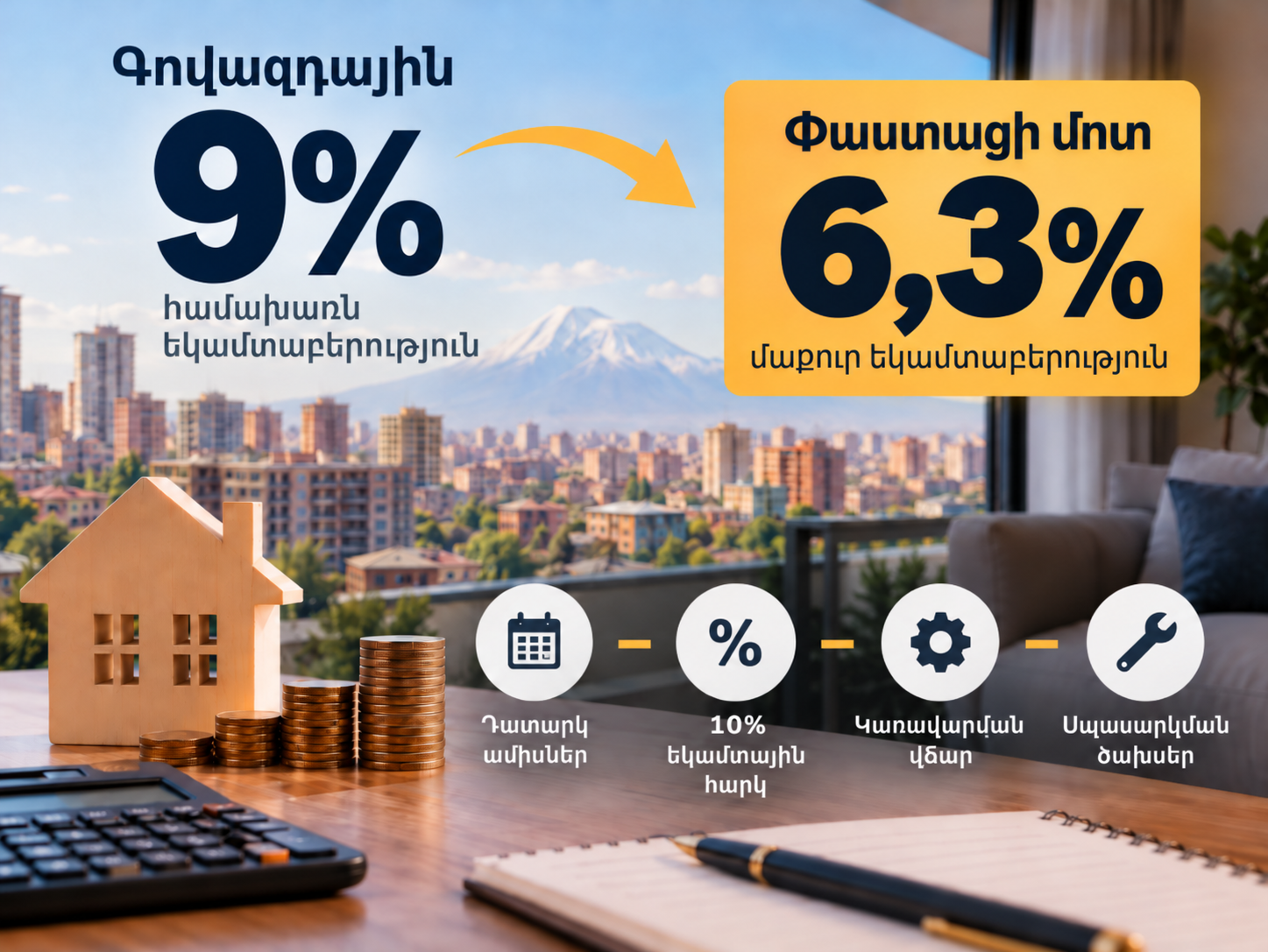 Երևանում բնակարանների վարձակալության իրական եկամտաբերությունը․ ինչ է մնում ծախսերից հետո
